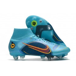 Nike Mercurial Superfly VIII Elite SG Blueprint - Chlorine Blue Laser Orange Marina