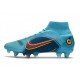 Nike Mercurial Superfly VIII Elite SG Blueprint - Chlorine Blue Laser Orange Marina