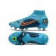 Nike Mercurial Superfly VIII Elite SG Blueprint - Chlorine Blue Laser Orange Marina