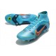 Nike Mercurial Superfly VIII Elite SG Blueprint - Chlorine Blue Laser Orange Marina