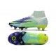 Nike Mercurial Superfly VIII Elite SG Dream Speed 5 - Barely Green Volt Electro Purple