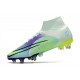 Nike Mercurial Superfly VIII Elite SG Dream Speed 5 - Barely Green Volt Electro Purple