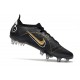 Nike Mercurial Vapor 14 Elite SG Pro Shadow - Black Metallic Gold Metallic Silver