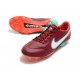 Nike Tiempo Legend IX Elite FG Shoes Blueprint - Team Red White
