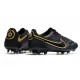 Nike Tiempo Legend IX Elite FG Black Metallic Dark Grey Anthracite