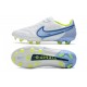 Nike Tiempo Legend IX Elite FG Shoes White Blue