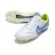 Nike Tiempo Legend IX Elite FG Shoes White Blue