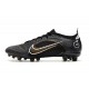 Nike Mercurial Vapor 14 Elite AG PRO Shadow - Black Metallic Gold Metallic Silver