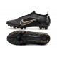 Nike Mercurial Vapor 14 Elite AG PRO Shadow - Black Metallic Gold Metallic Silver