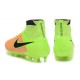 Nike Magista Obra FG Soccer Cleats - Low Price 2016 Leather Canvas Black Volt