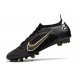 Nike Mercurial Vapor 14 Elite AG PRO Shadow - Black Metallic Gold Metallic Silver