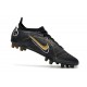 Nike Mercurial Vapor 14 Elite AG PRO Shadow - Black Metallic Gold Metallic Silver