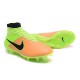 Nike Magista Obra FG Soccer Cleats - Low Price 2016 Leather Canvas Black Volt