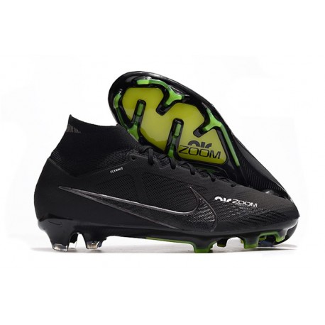 Nike Air Zoom Mercurial Superfly 9 Elite FG Black Grey Volt