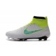 New Shoes - Nike Magista Obra Firm-Ground Football Cleats White Volt Green Black