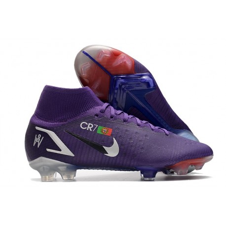 New Nike Mercurial Superfly 8 Elite FG Ronaldo CR7 Purple