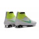 New Shoes - Nike Magista Obra Firm-Ground Football Cleats White Volt Green Black