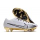 Nike Air Zoom Mercurial Vapor XV Elite FG White Golden