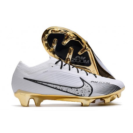 Nike Air Zoom Mercurial Vapor XV Elite FG White Golden