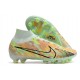 Nike Zoom Mercurial Superfly IX Elite AG Barely Green Blue Total Orange