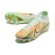 Nike Zoom Mercurial Superfly IX Elite AG Barely Green Blue Total Orange