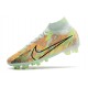 Nike Zoom Mercurial Superfly IX Elite AG Barely Green Blue Total Orange