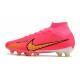 Nike Zoom Mercurial Superfly IX Elite AG Red Yellow
