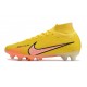 Nike Zoom Mercurial Superfly IX Elite AG Yellow Strike Sunse Glow Doll