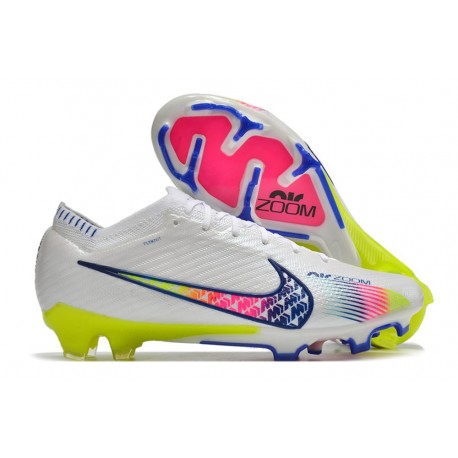 Nike Air Zoom Mercurial Vapor XV Elite FG White Blue Volt