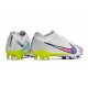 Nike Air Zoom Mercurial Vapor XV Elite FG White Blue Volt