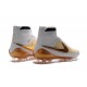 Boots For Men Nike Magista Obra FG Soccer Boots White Glod Black