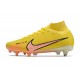 Nike Zoom Mercurial Superfly IX Elite SG Yellow Orange