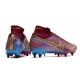 Nike Zoom Mercurial Superfly IX Elite SG KM Dark Beetroot Mtlc Vivid Gold