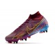 Nike Zoom Mercurial Superfly IX Elite SG KM Dark Beetroot Mtlc Vivid Gold