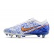 Nike Zoom Mercurial Vapor 15 Elite SG White Blue Gold