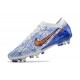Nike Zoom Mercurial Vapor 15 Elite SG White Blue Gold