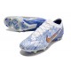Nike Zoom Mercurial Vapor 15 Elite SG White Blue Gold