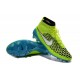 2016 Nike Magista Obra Firm-Ground Soccer Shoes Volt White Blue Lagoon Black