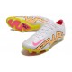 Nike Air Zoom Mercurial Vapor XV Elite FG White Pink Yellow