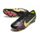 Nike Air Zoom Mercurial Vapor XV Elite FG Black Yellow Pink