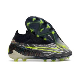 Nike Phantom GX Elite Dynamic Fit FG Black Volt White Blue Glow