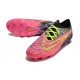 Nike Gripknit Phantom GX Elite FG Pink Black Volt