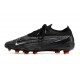 Nike Gripknit Phantom GX Elite FG Black Summit White Dk Smoke Grey