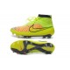 Nike Magista Obra FG Soccer Cleats - Low Price Volt Metallic Gold Coin Black Hyper Punch