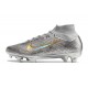 Nike Air Zoom Mercurial Superfly IX Elite FG Silver