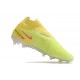 Nike Phantom GX Elite Gripknit DF FG Yellow Volt Black
