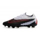 Nike Gripknit Phantom GX Elite FG Black Gray Red