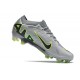 New Nike Zoom Mercurial Vapor 15 Elite FG Gray Black