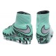 2016 Nike HyperVenom Phantom II FG FG Football Boots Silvery Green Black