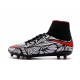 New Soccer Cleats Nike HyperVenom Phantom 2 FG Black Bright Crimson White